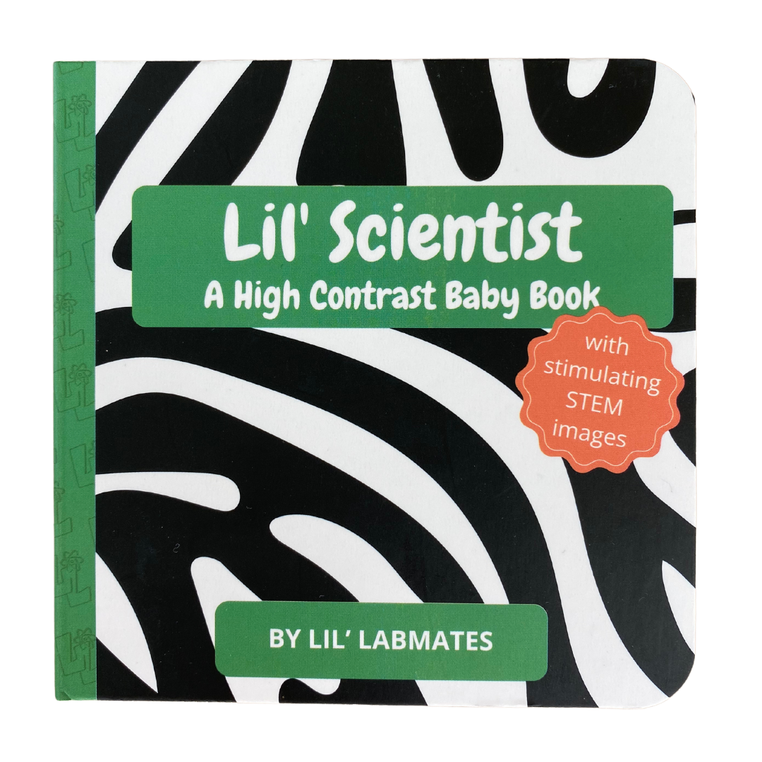 Lil' Scientist: A High Contrast Baby Book